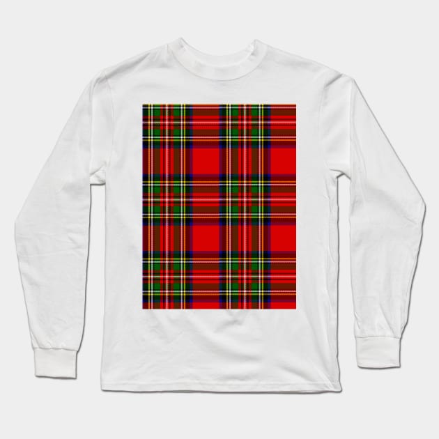 Red Tartan Long Sleeve T-Shirt by babydollchic